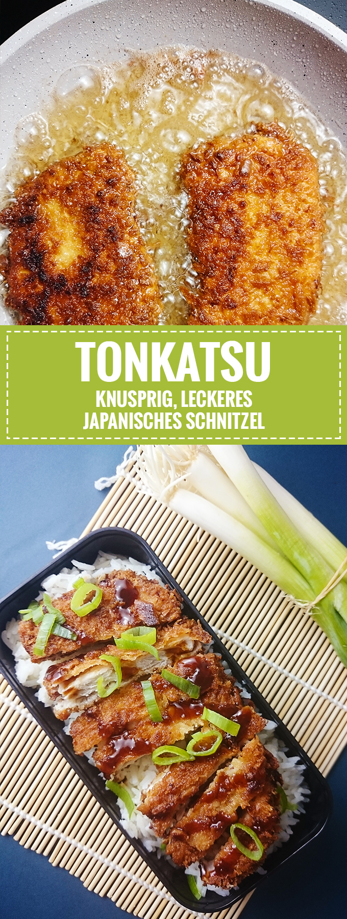 Tonkatsu – Knuspriges japanisches Schnitzel // Knabberkult.de